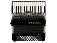 Hohner Bravo II 48 Black silent key Hohner Bravo II 48 Black silent key
